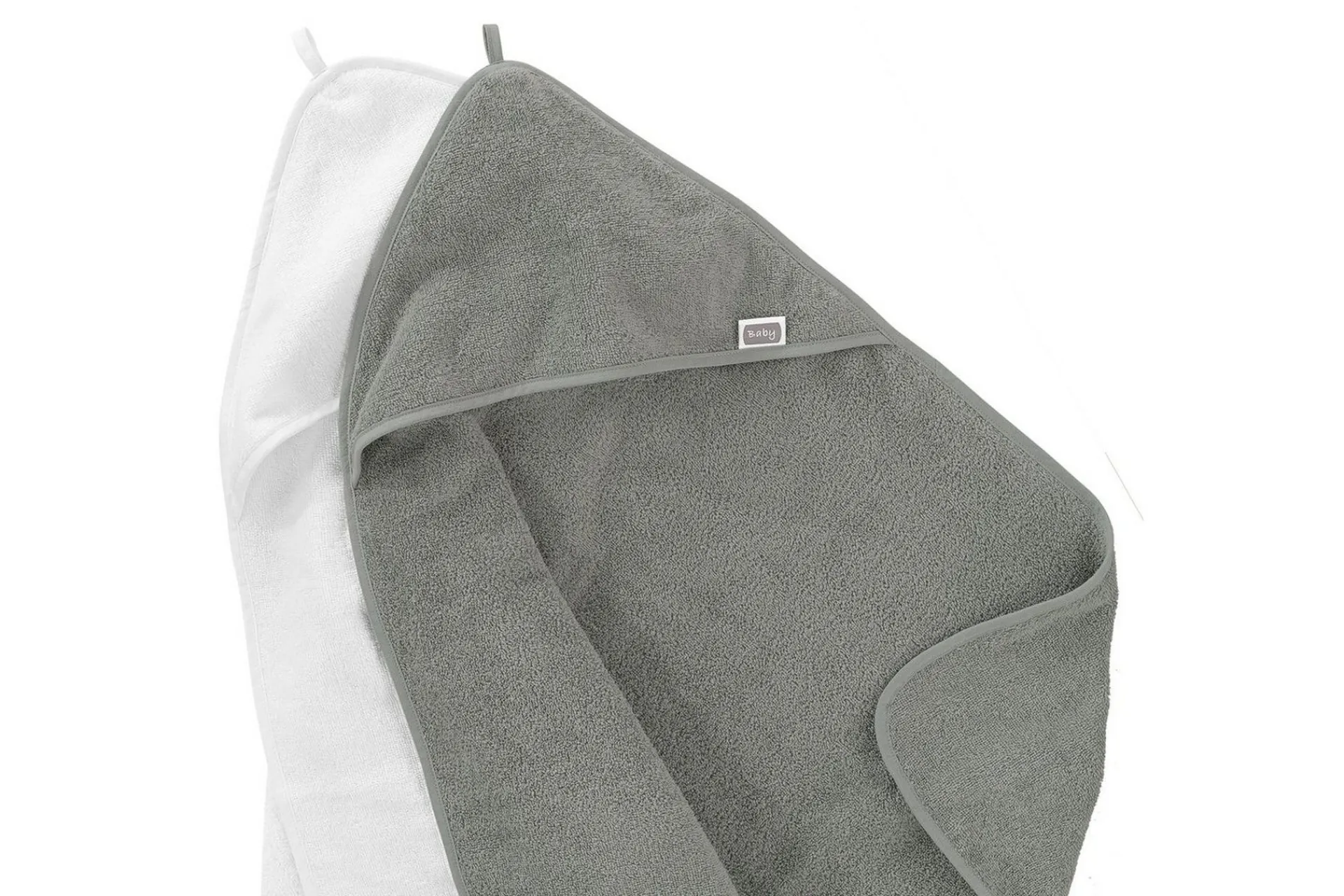 Babycape Grunnleggende 75 x 75 cm 2-pack Grå