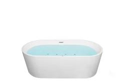 Badekar Frittstående med LED 170 cm HAVANA