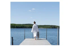 Morgenkåpe & Badekåpe-Badekåpe 360 g, Unisex Hvit