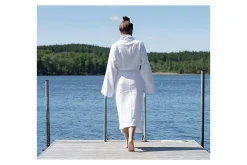 Morgenkåpe & Badekåpe-Badekåpe 360 g, Unisex Hvit
