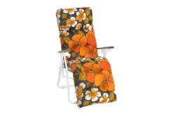 Varax Solstoler-Baden Baden Stol, oransjeblomstret 77B Orange