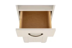 Loft24 Baderomsskap Alby 33x30x180 cm, Hvit/Honning