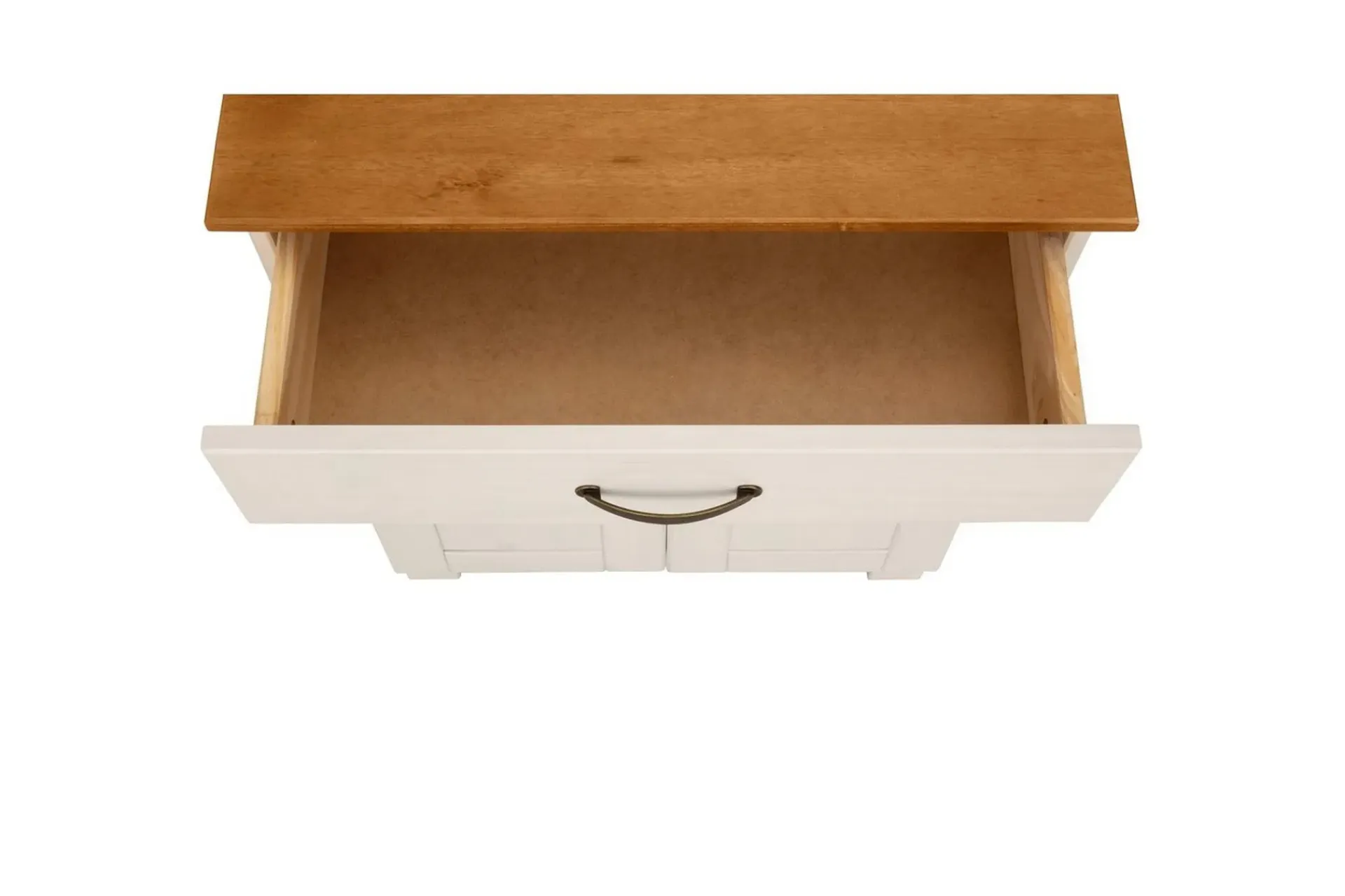 Loft24 Baderomsskap Alby 60x30x80 cm, Hvit/Honning