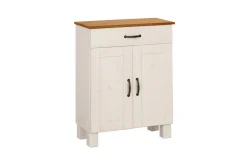 Loft24 Baderomsskap Alby 60x30x80 cm, Hvit/Honning