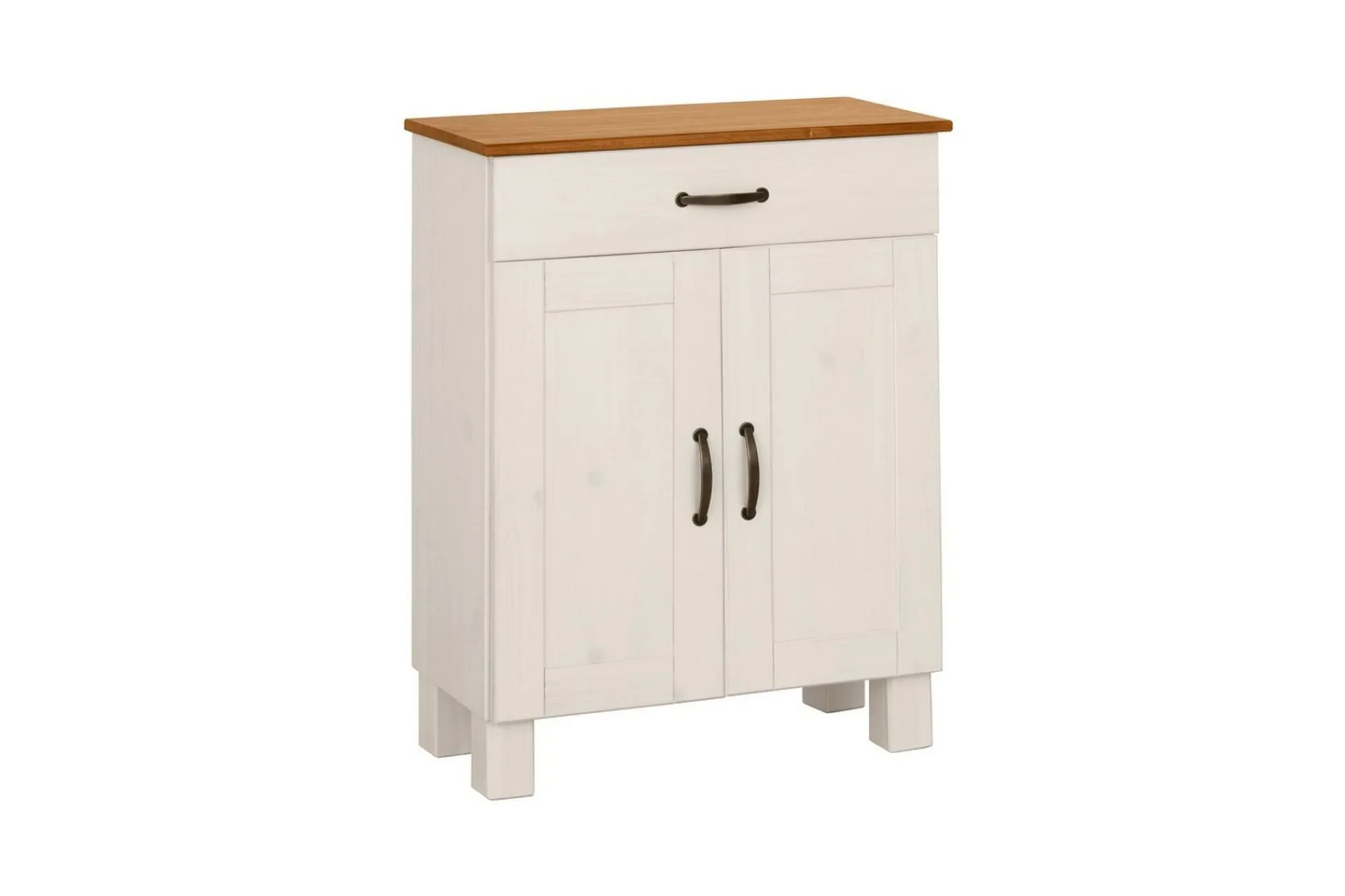 Loft24 Baderomsskap Alby 60x30x80 cm, Hvit/Honning