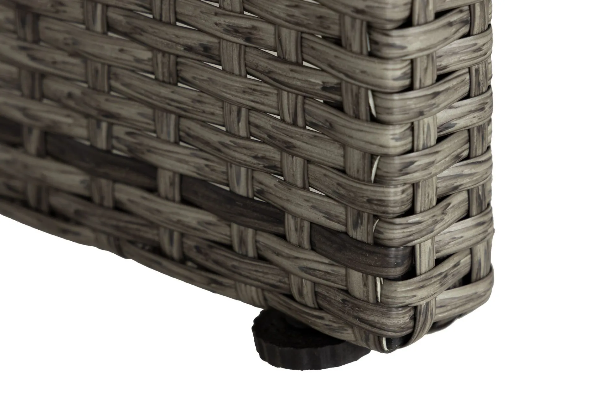 Comfort Garden Loungebord & Sofabord Utendørs|Balkongmøbler-Bahamas Bord med Hylle 113x58 cm Grey