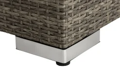 Comfort Garden Moduler|Moduler-Bahamas Høyremodul 140 cm Grå/Svart