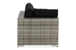 Comfort Garden Moduler|Moduler-Bahamas Høyremodul 140 cm Grå/Svart