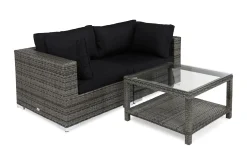 Comfort Garden Bahamas Loungegruppe 2 Pers. Bord 75x75