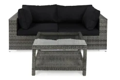 Comfort Garden Bahamas Loungegruppe 2 Pers. Bord 75x75