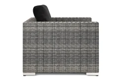 Comfort Garden Hengestoler|Loungestol Ute-Bahamas Lounge Lenestol Utendørs i Kunstrotting Svart