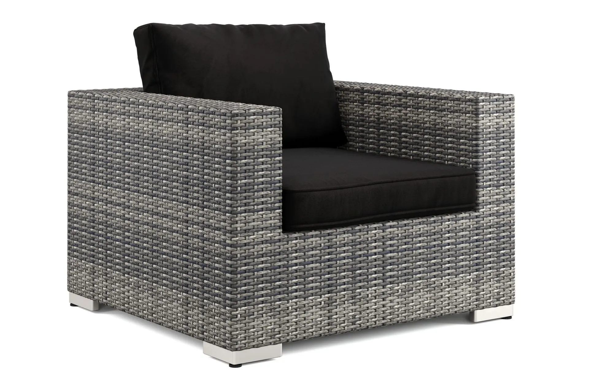 Comfort Garden Hengestoler|Loungestol Ute-Bahamas Lounge Lenestol Utendørs i Kunstrotting Svart