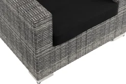 Comfort Garden Hengestoler|Loungestol Ute-Bahamas Lounge Lenestol Utendørs i Kunstrotting Svart