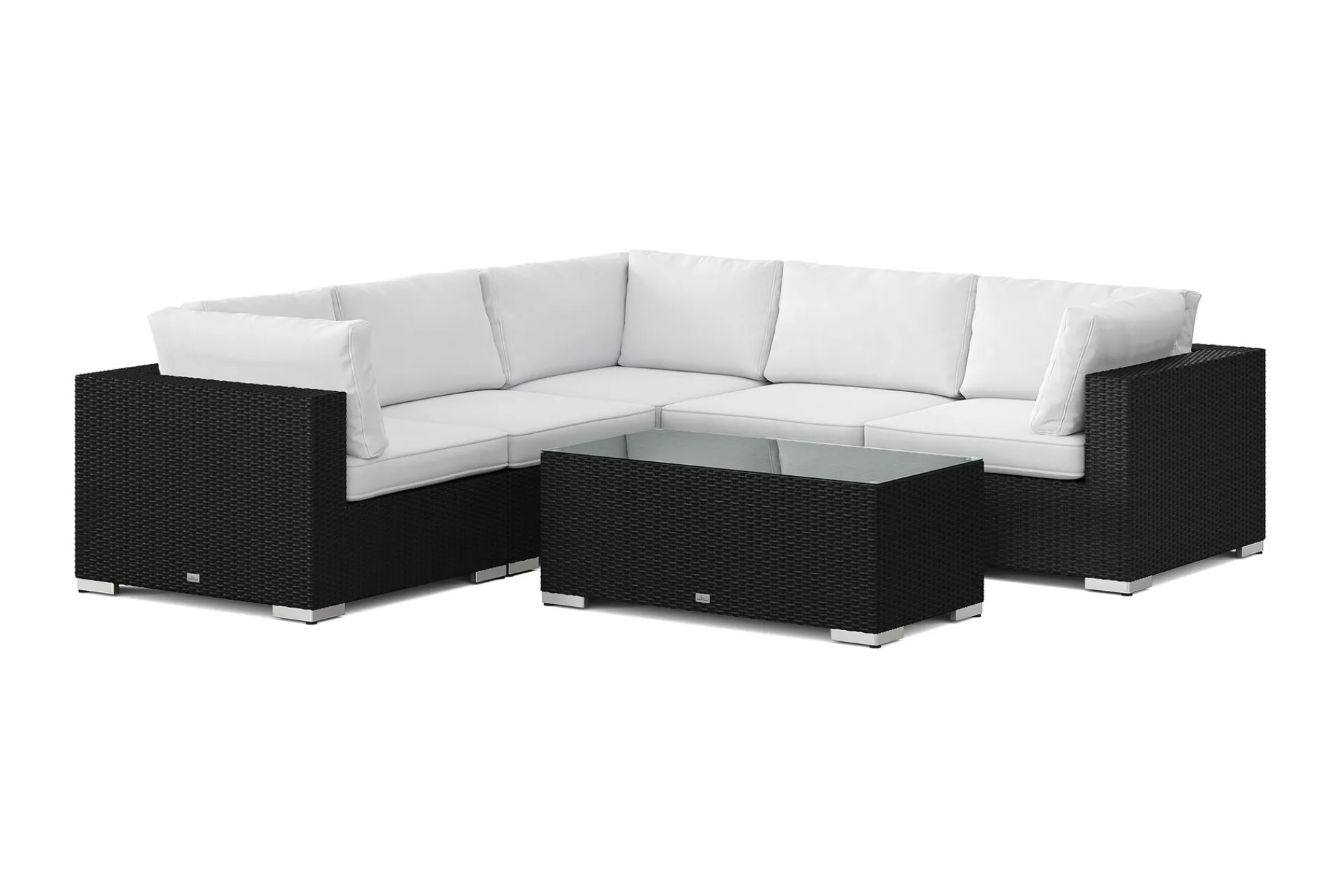 Comfort Garden Loungemøbler Salg|Loungesett-Bahamas utendørs hjørnesofa 5-seters vendbar med bord