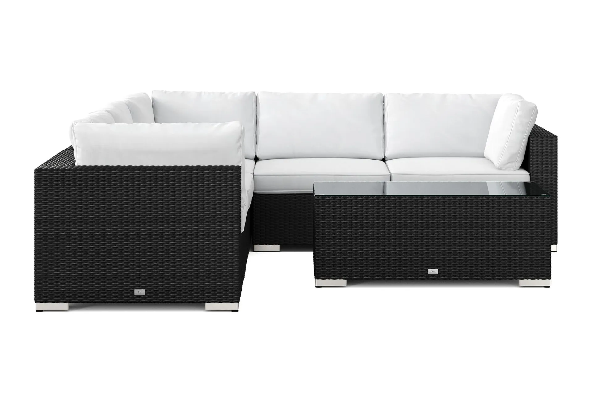 Comfort Garden Loungemøbler Salg|Loungesett-Bahamas utendørs hjørnesofa 5-seters vendbar med bord