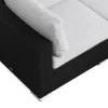 Comfort Garden Bahamas utendørs hjørnesofa 7-seters vendbar og bord med hylle