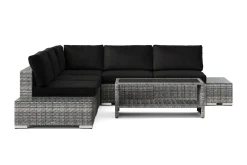 Comfort Garden Bahamas utendørs hjørnesofa 7-seters vendbar med bord