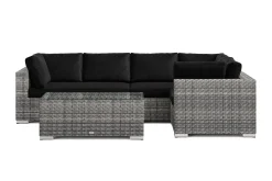 Comfort Garden Veranda & Terrasse|Loungemøbler Salg-Bahamas utendørs hjørnesofa 5-seters vendbar med bord