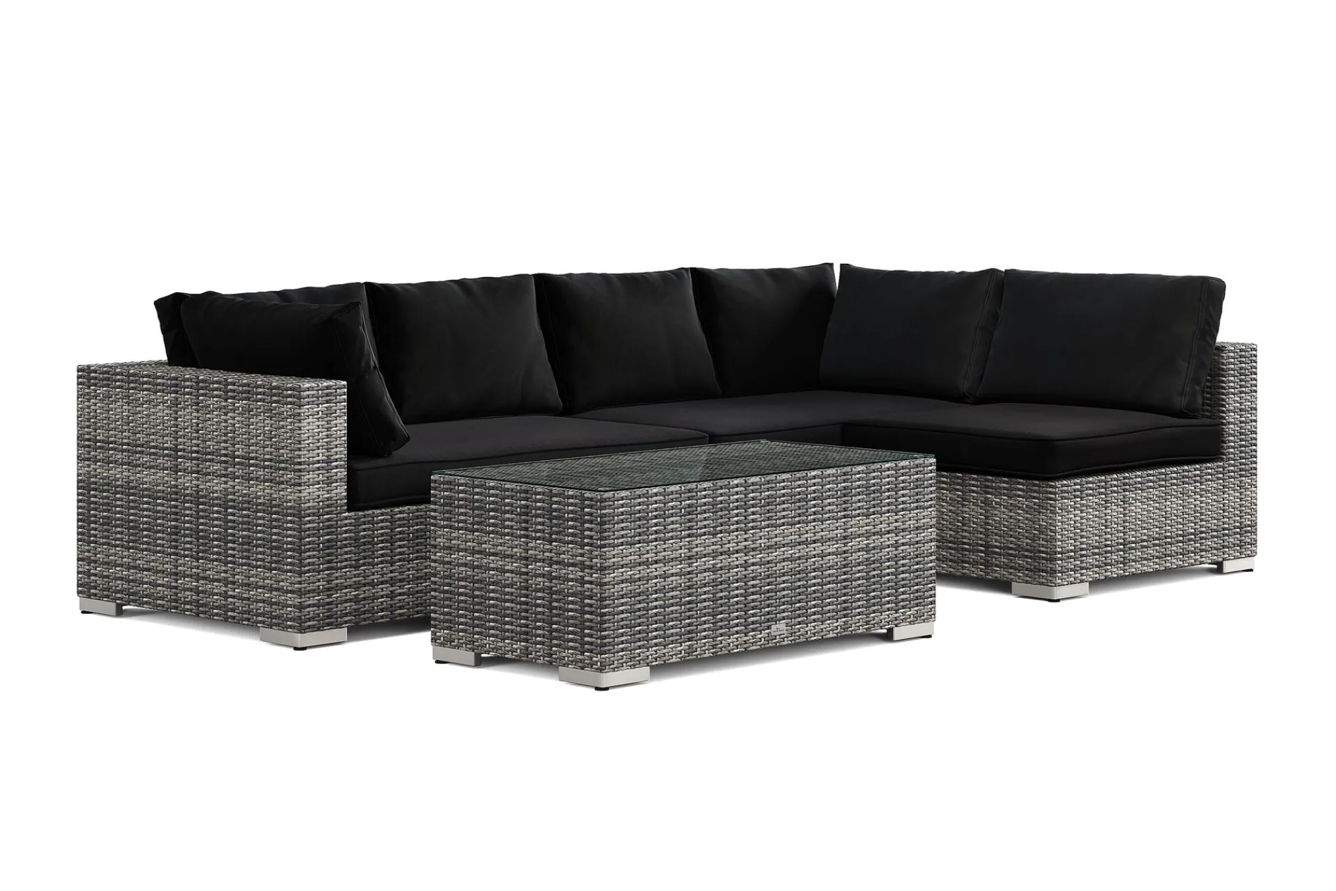Comfort Garden Bahamas utendørs loungegruppe 5-seters med vendbar sjeselong og bord