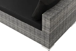 Comfort Garden Loungemøbler Salg-Bahamas utendørs L-sofa høyre 8-seters med lenestol og bord