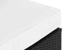 Comfort Garden Moduler|Moduler-Bahamas Venstredel 140 cm Svart,Hvit