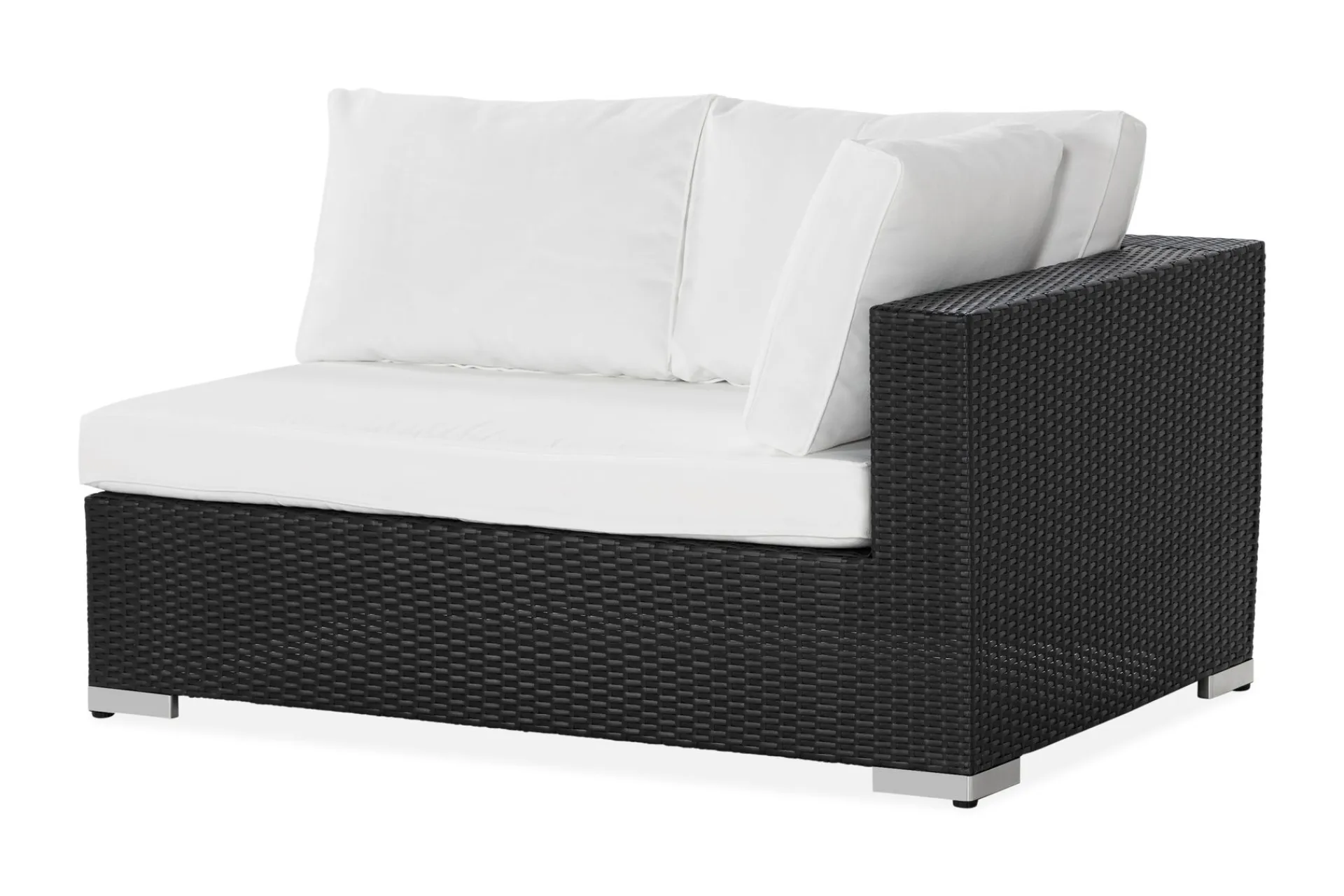Comfort Garden Moduler|Moduler-Bahamas Venstredel 140 cm Svart,Hvit