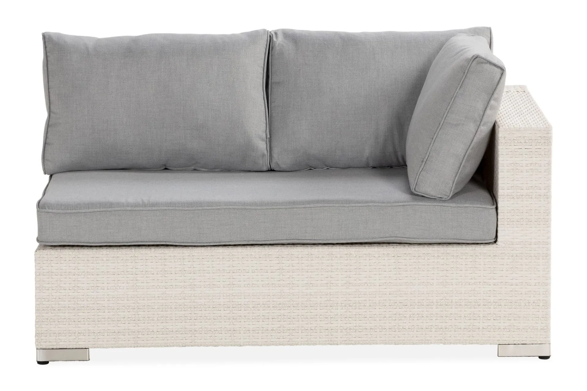 Comfort Garden Moduler|Moduler-Bahamas Venstremodul 140 cm Hvit/Grå