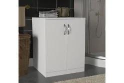 Oppbevaringsskap|Skap-Baksi Baderomskap 70 cm Hvit