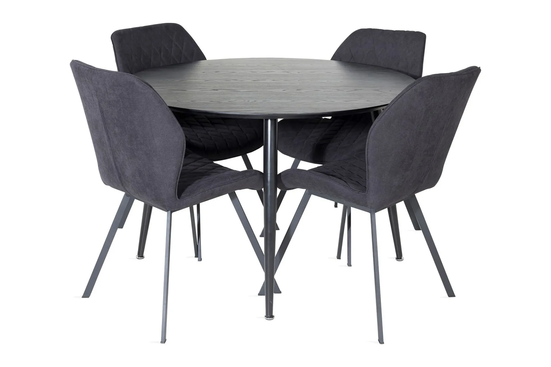 Venture Home Balisa Spisegruppe 115 cm Rund inkl. 4 Sumoas Stoler