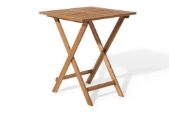 Balkongsett Bord + 2 Stoler Brun / Mintgrønn