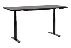Kontorbord-Banner Skrivebord 80x180 cm Svart