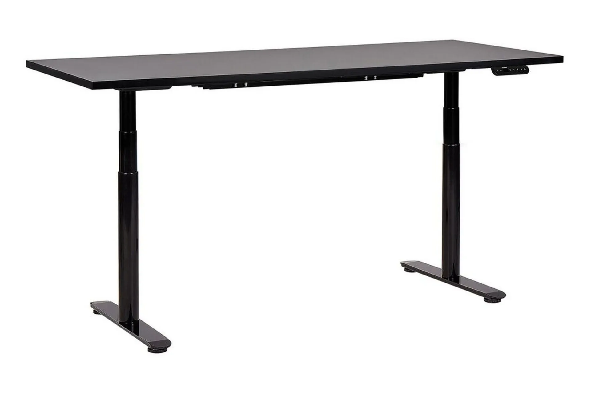 Kontorbord-Banner Skrivebord 80x180 cm Svart