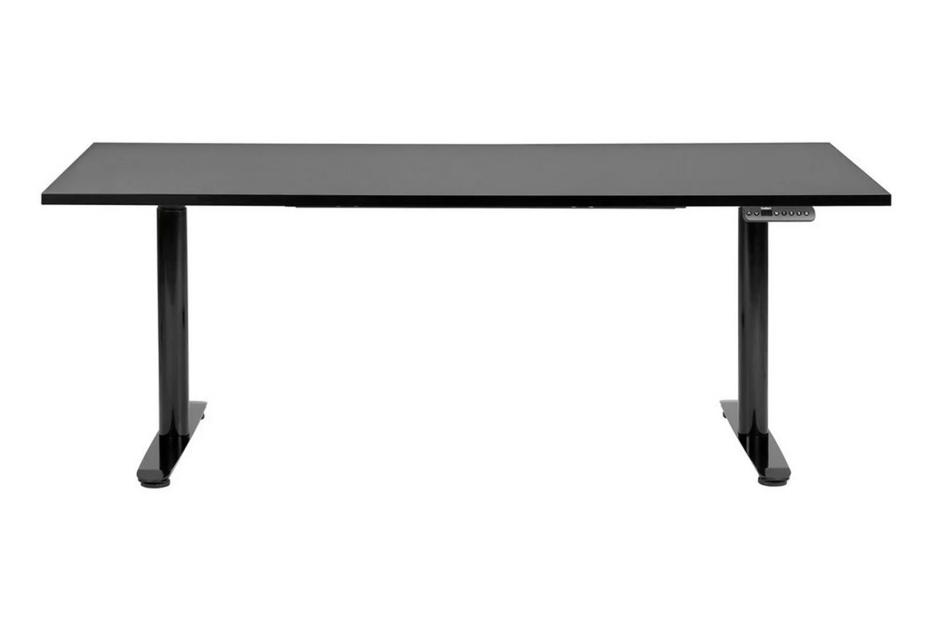 Kontorbord-Banner Skrivebord 80x180 cm Svart