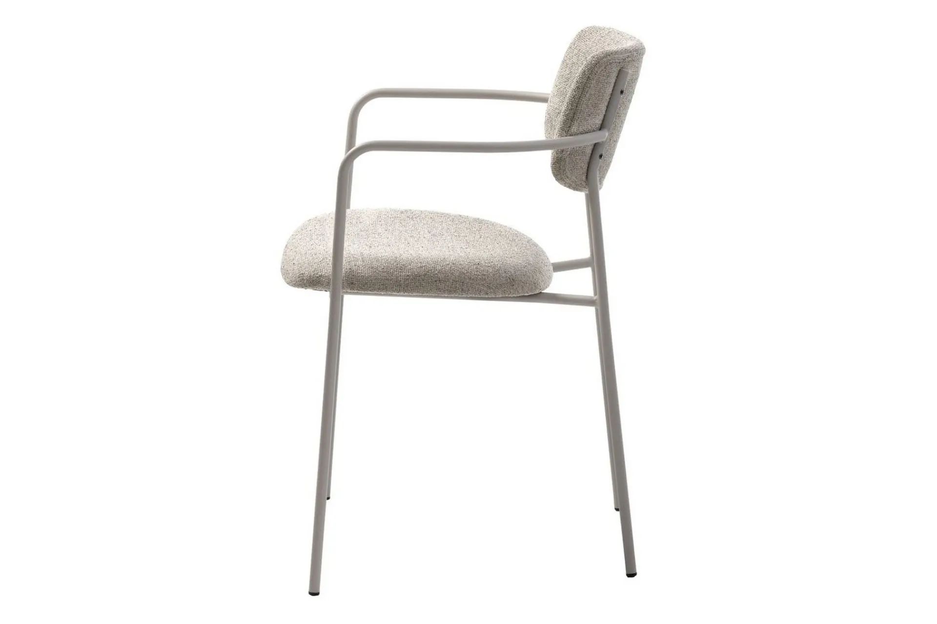 Karmstoler-Bano Lenestol Off White