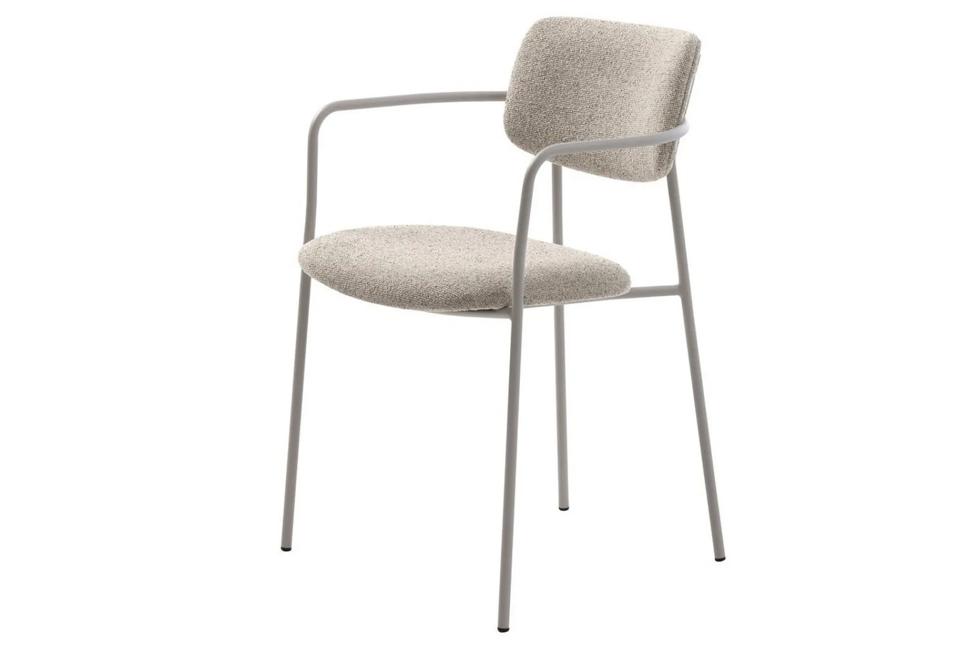 Karmstoler-Bano Lenestol Off White