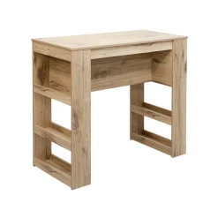 Vintilbehør|Barmøbler-Barbord HOME4YOU Hannes 110x50x100 cm Rustikk melamin rustikk brun