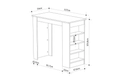 Barmøbler-Barbord Swallow Hvit