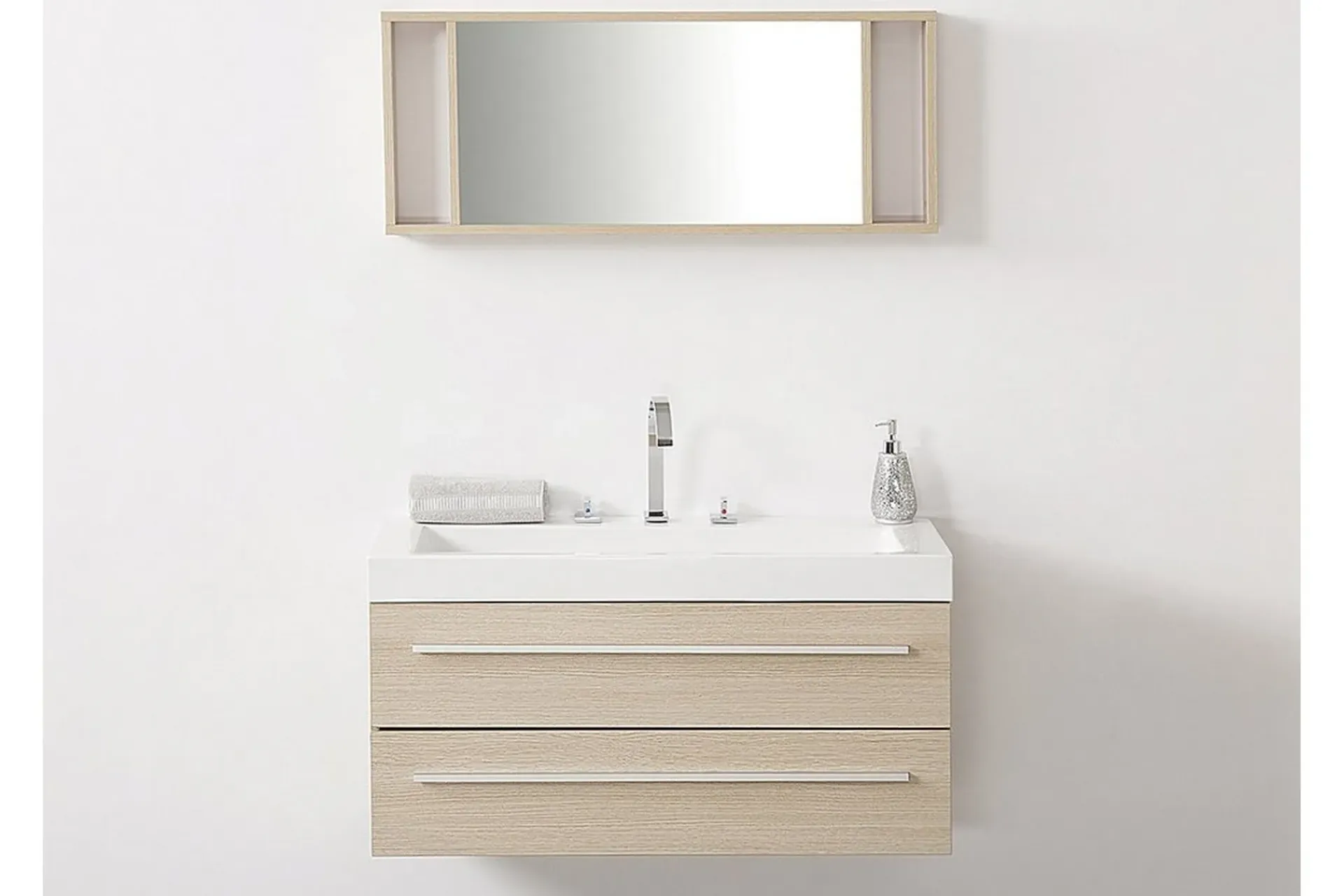 Baderom-Barcelona Baderomsmøbler 47 | 100 cm Beige
