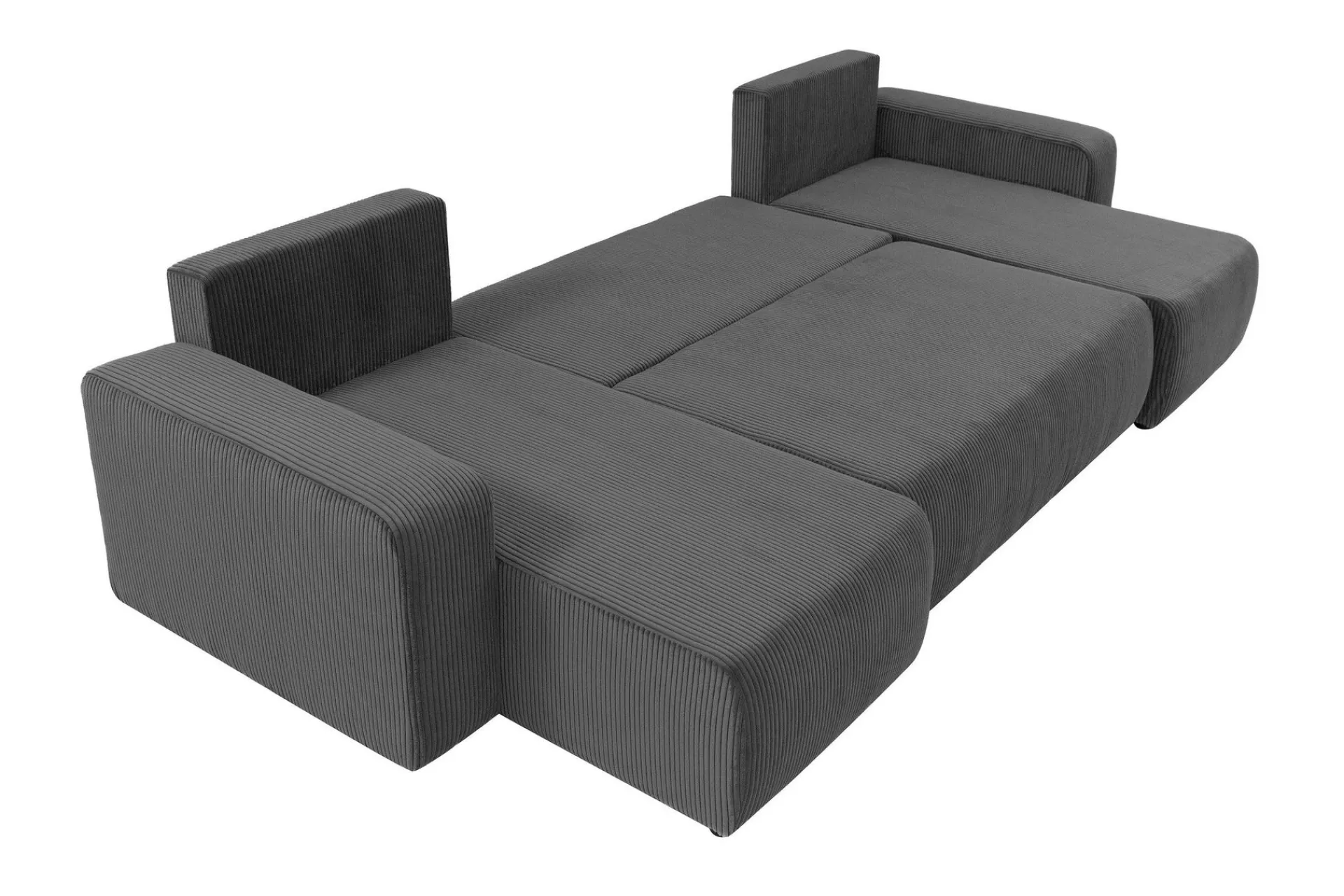 U-Sofa-Barile Sofa Dobbeldivan 4-seter Lyserød