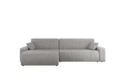 Sofa Med Sjeselong-Barile Sofa med Divan 3-seter Lysegrå