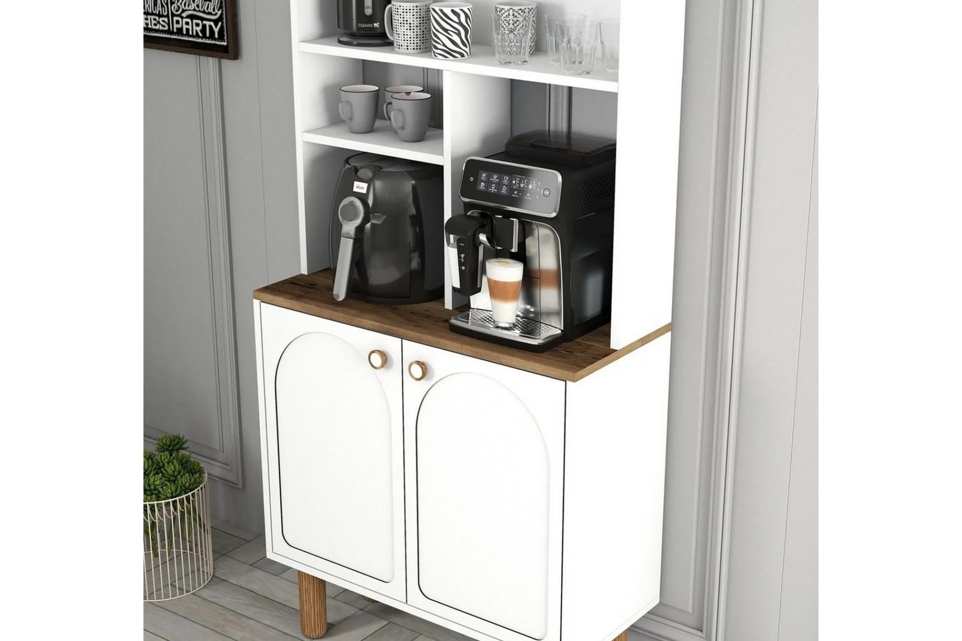 Bar Kaffeskap To / Eik