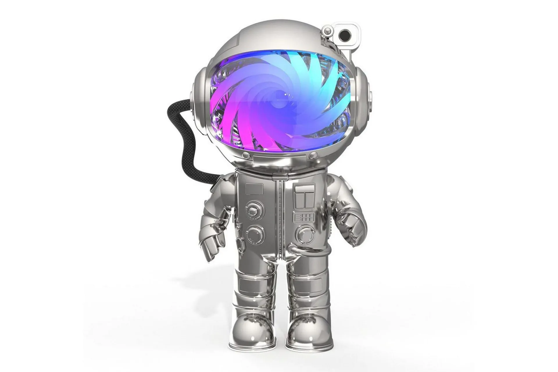 Barnelampe-Barnelampe Mobility On Board Stellar Light Space Astronaut Sølv