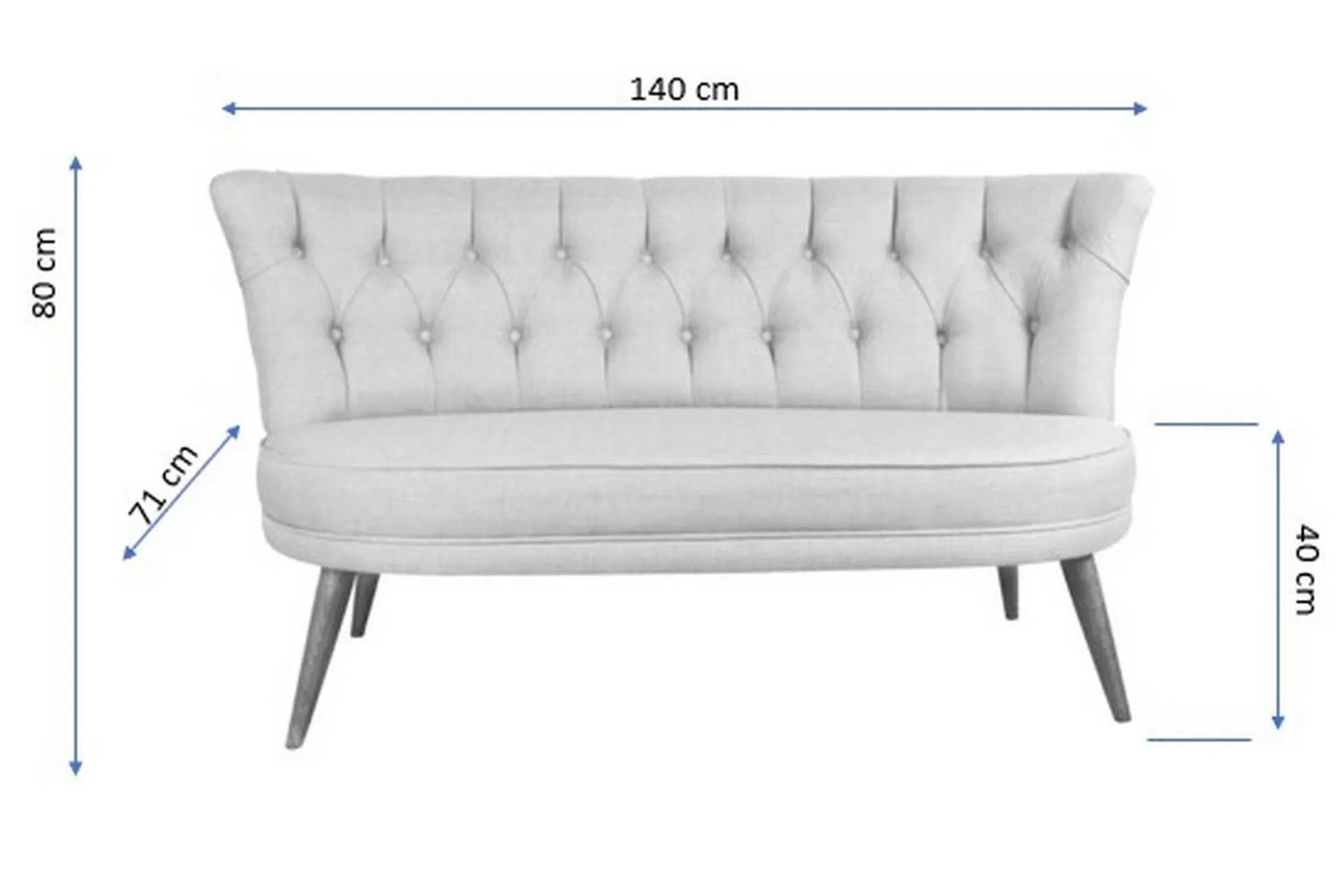 Barnello 2-Seter Sofa