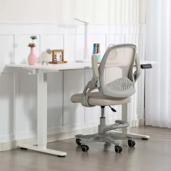 Barneskrivebordsstol HOME4YOU Emmy med fotskammel