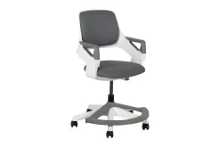 Barnestol-Barnestol ROOKEE til 4-14 år 64x64xH76-93cm Hvit,Grey