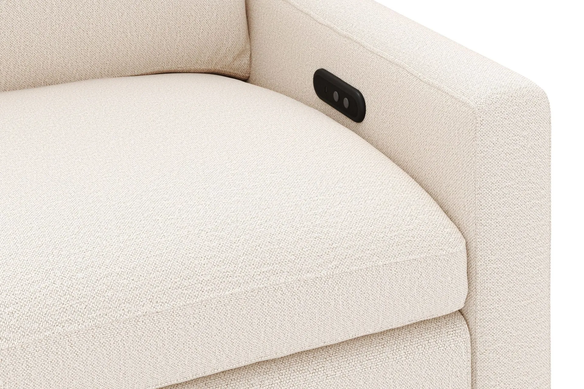 Scandinavian Choice Barsele Hjørnesofa med Elektrisk Recliner 5-seter
