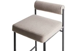 Barmøbler|Barstoler-Barstol Amaya sett med 2 Beige,Svart