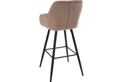 Barstol Casmalia sett av 2 Beige/svart