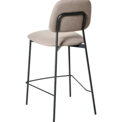 Barmøbler|Barstoler-Barstol Duette 2-pakning Taupe,Svart