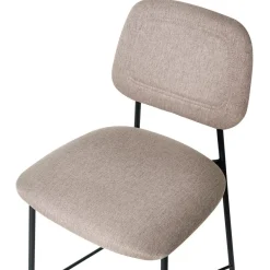 Barmøbler|Barstoler-Barstol Duette 2-pakning Taupe,Svart